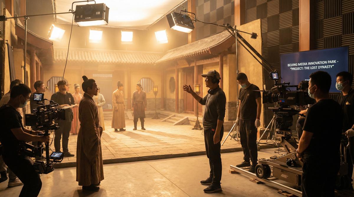 每日大赛影视拍摄幕后视频